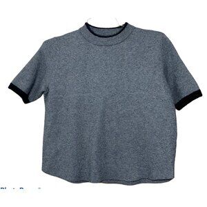 Zara KNIT Women's Sweater Short sleeve‎ crew neck